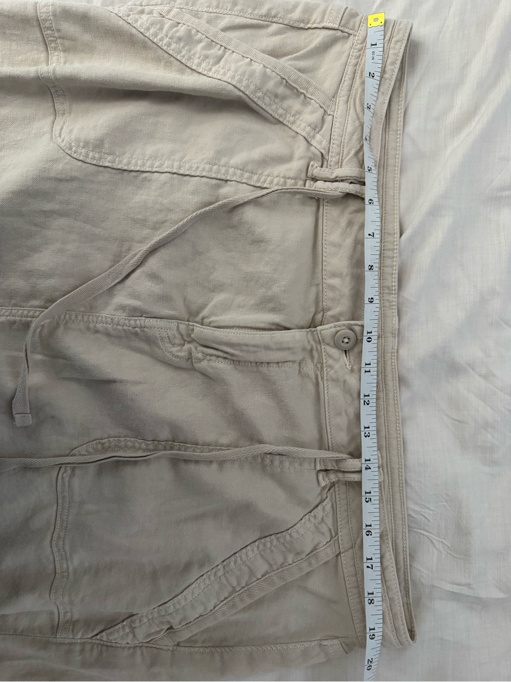 American Eagle Outfitters AE Dreamy Drape Linen Blend Maxi Skirt with side slits - Picture 10 of 10
